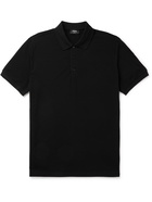 FENDI - Cotton-Piqué Polo Shirt - Black - M