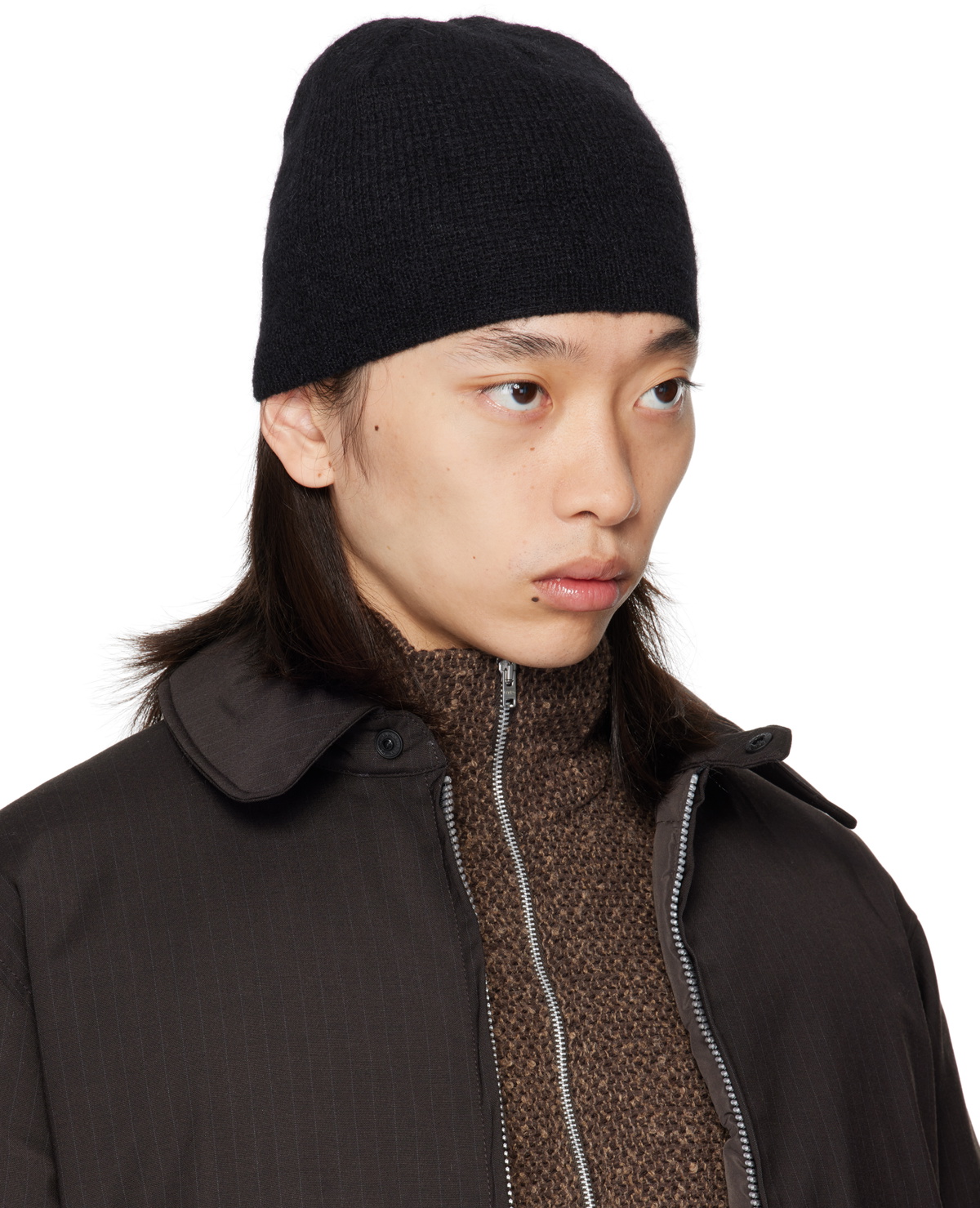 帽子 OUR LEGACY BLACK FUZZY ALPACA BEANIE OUR LEGACY Black Alpaca Beanie Our Legacy