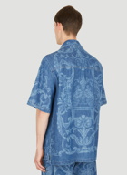 Baroque Denim Shirt in Blue