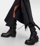 Junya Watanabe Embellished leather boots