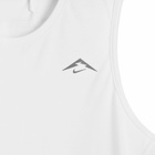 Nike Running Solar Chase Tank Top in Grey/Black