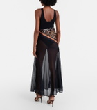 Zimmermann Aster scarf-detail maxi dress