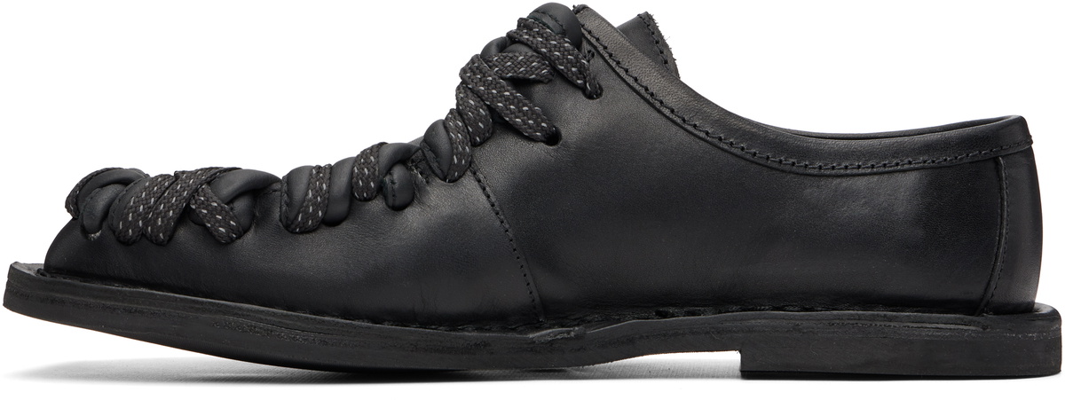 CAMPERLAB Black Eki Lace-Up Derbys