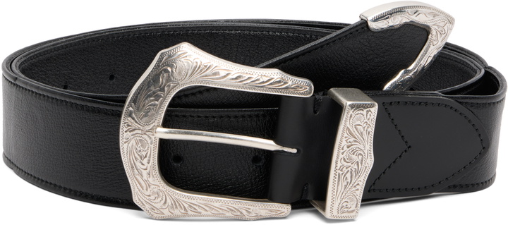 Photo: Toga Pulla Black Buckle Wide Belt