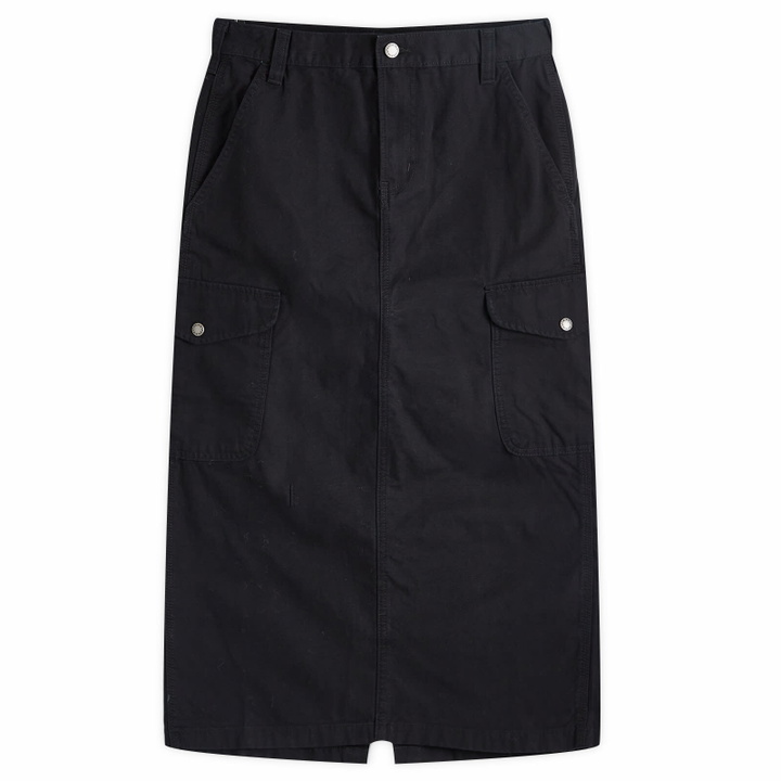 Photo: Dickies Women's Duck Canvas Cargo Midi Skirt in Black