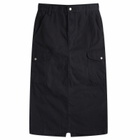 Dickies Women's Duck Canvas Cargo Midi Skirt in Black