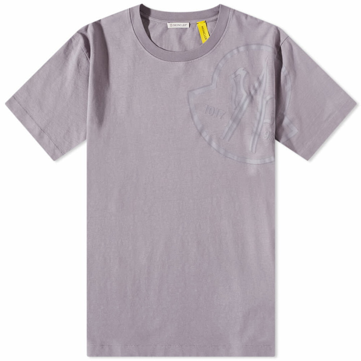 Photo: Moncler Men's Genius x 1017 ALYX 9SM Logo T-Shirt in Lilac