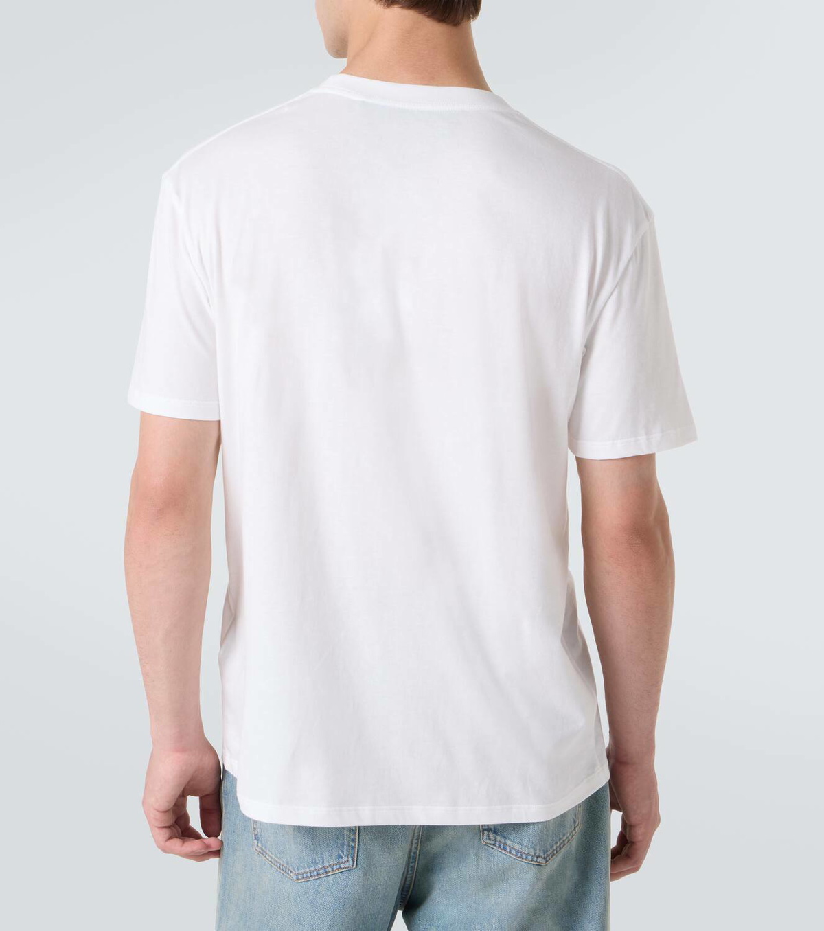【Valentino】 VLogoコットンジャージTシャツ Valentino VLogo cotton jersey T-shirt Valentino