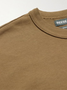 Reese Cooper® - Printed Cotton-Jersey T-Shirt - Brown