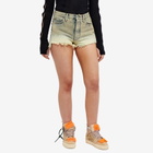 Off-White Women's Laundry Twisted Seams Short in Blue