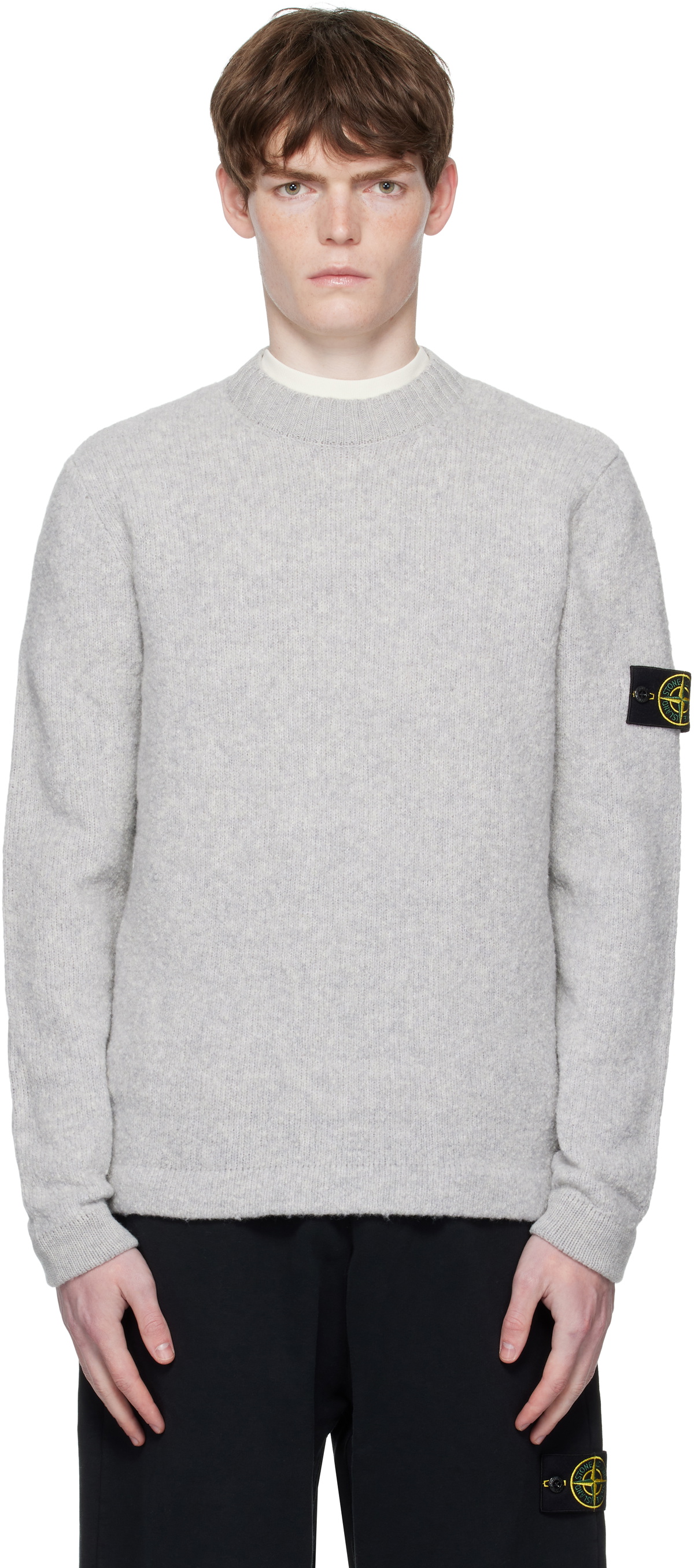 Stone Island Off-White 2100025 Combed Organic Cotton Jersey