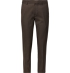 Club Monaco - Brown Sutton Slim-Fit Puppytooth Woven Trousers - Brown