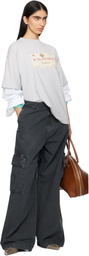 Acne Studios Black Ripstop Cargo Trousers