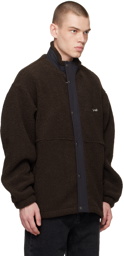 Axel Arigato Brown Nomad Pile Jacket
