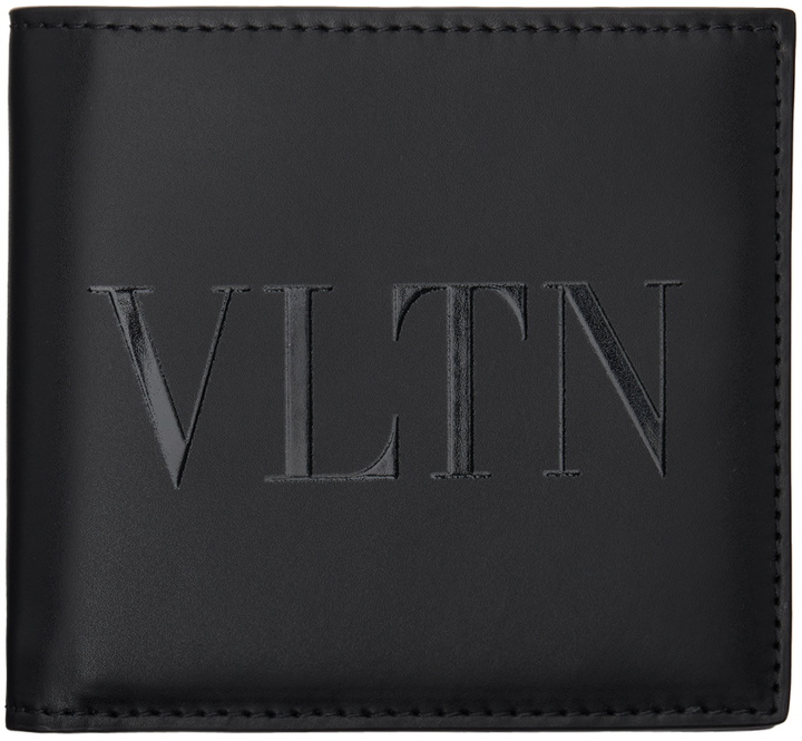 Photo: Valentino Garavani Black 'VLTN' Wallet