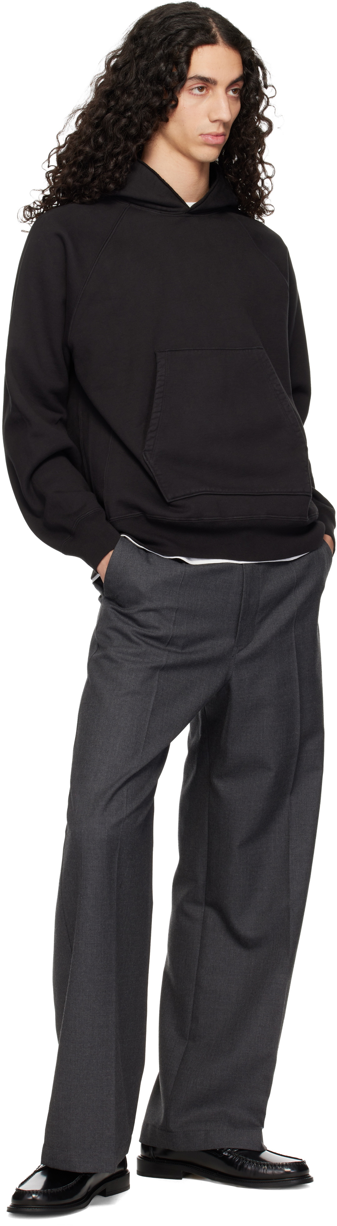 Lady White Co. Black Super Weighted Hoodie