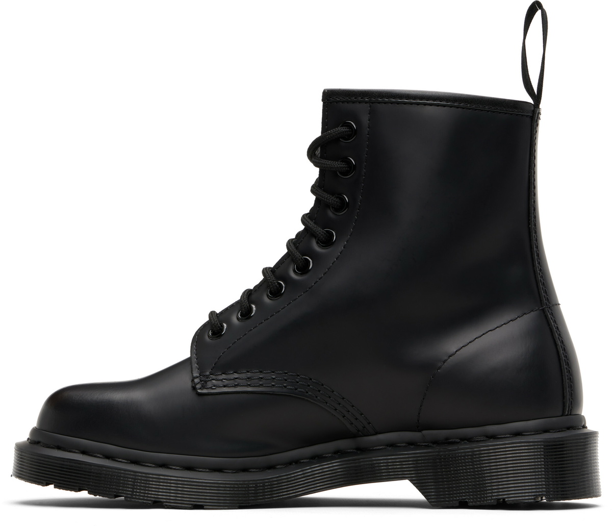 Dr. Martens Black 1460 Mono Lace Up Boots