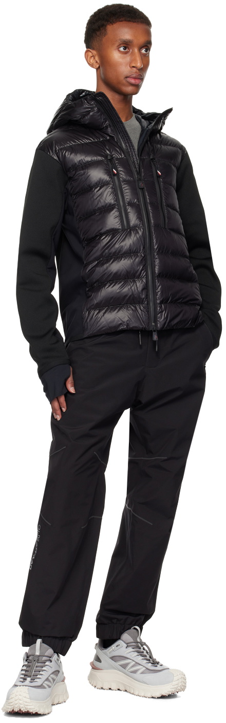 ダウンジャケット・コート MONCLER GRENOBLE BLACK DOWN JACKET Moncler Grenoble Black Paneled Down Jacket Moncler Grenoble