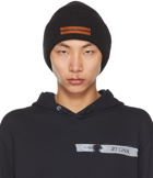 ZEGNA Black Outdoor Capsule Techmerino™ Wool Beanie