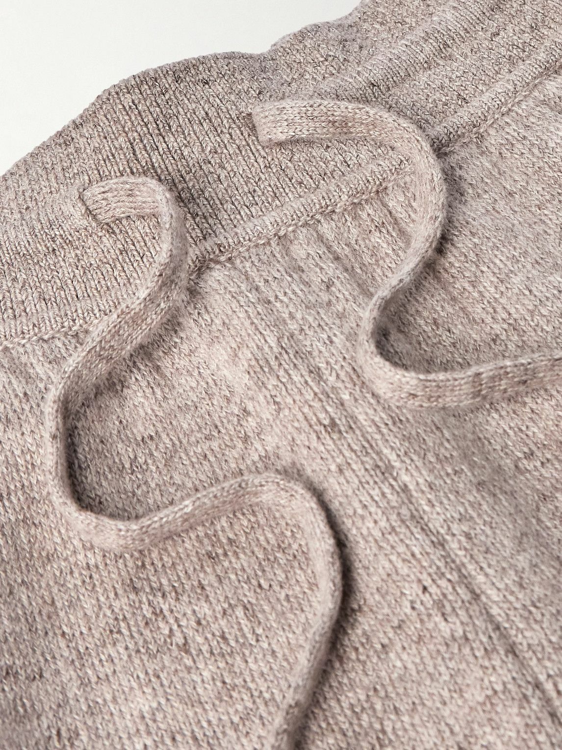 Loro Piana - Tapered Linen and Cashmere-Blend Sweatpants - Neutrals