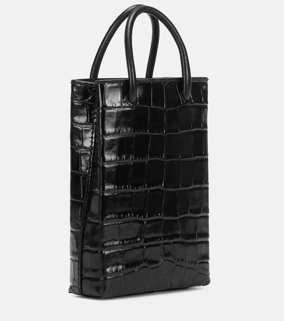 Balenciaga Shopping Phone Pouch leather tote Balenciaga