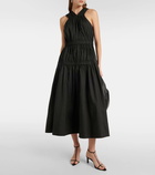 Proenza Schouler Ruched cotton poplin maxi dress