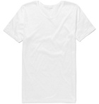 Zimmerli - Royal Classic Crew-Neck Cotton T-Shirt - White