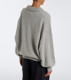 Lisa Yang Etta cashmere polo sweater