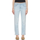 rag & bone Blue Dre Slim Boyfriend Jeans