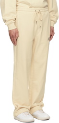 Ksubi Beige Playoff Synthesis Sweatpants