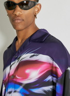Gerrit Jacob Satin Graphic Shirt
