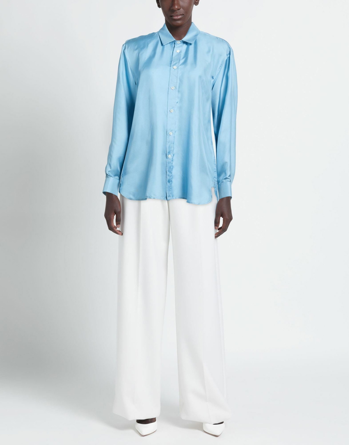 Modes Womens Shirt Azure