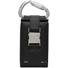 HELIOT EMIL Black Leather Phone Sling Pouch