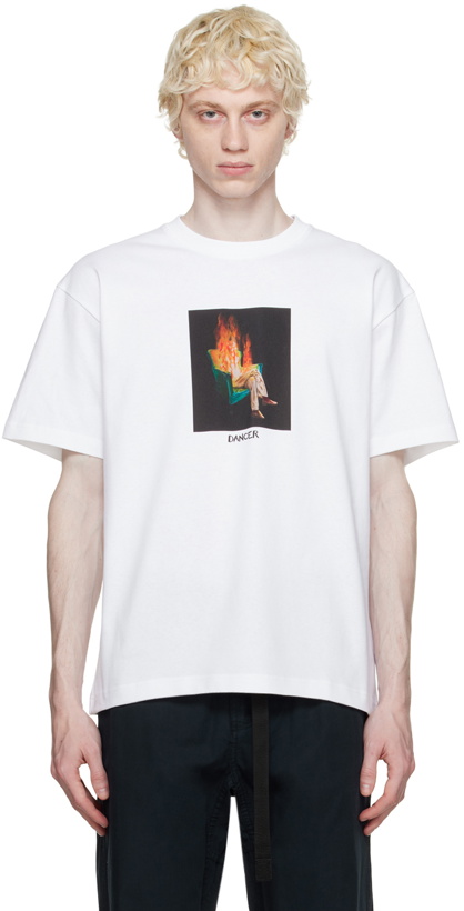 Photo: DANCER White Burning T-Shirt