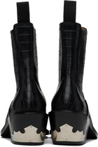 Toga Virilis SSENSE Exclusive Black Chelsea Boots