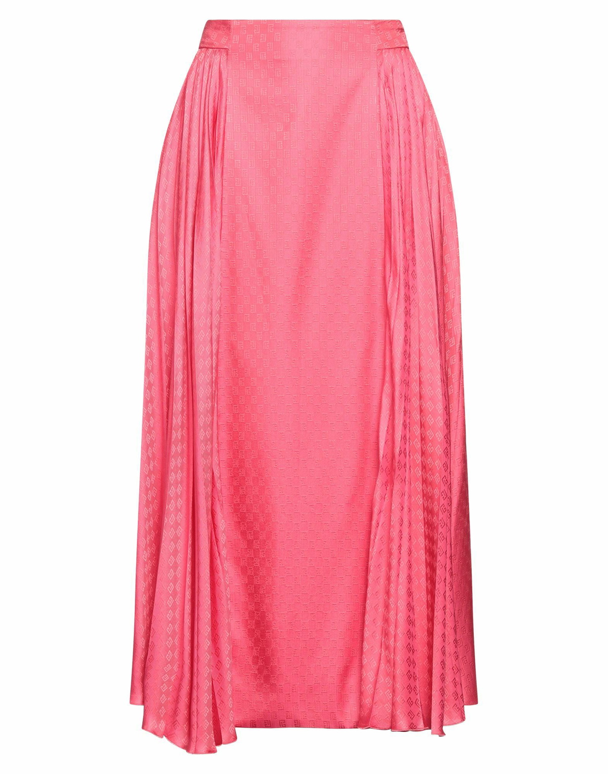 Balmain Womens Midi skirt Fuchsia