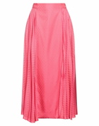 Balmain Womens Midi skirt Fuchsia