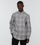 Burberry - Caxton checked cotton shirt