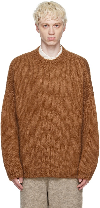 Photo: Cordera Brown Oversized Sweater