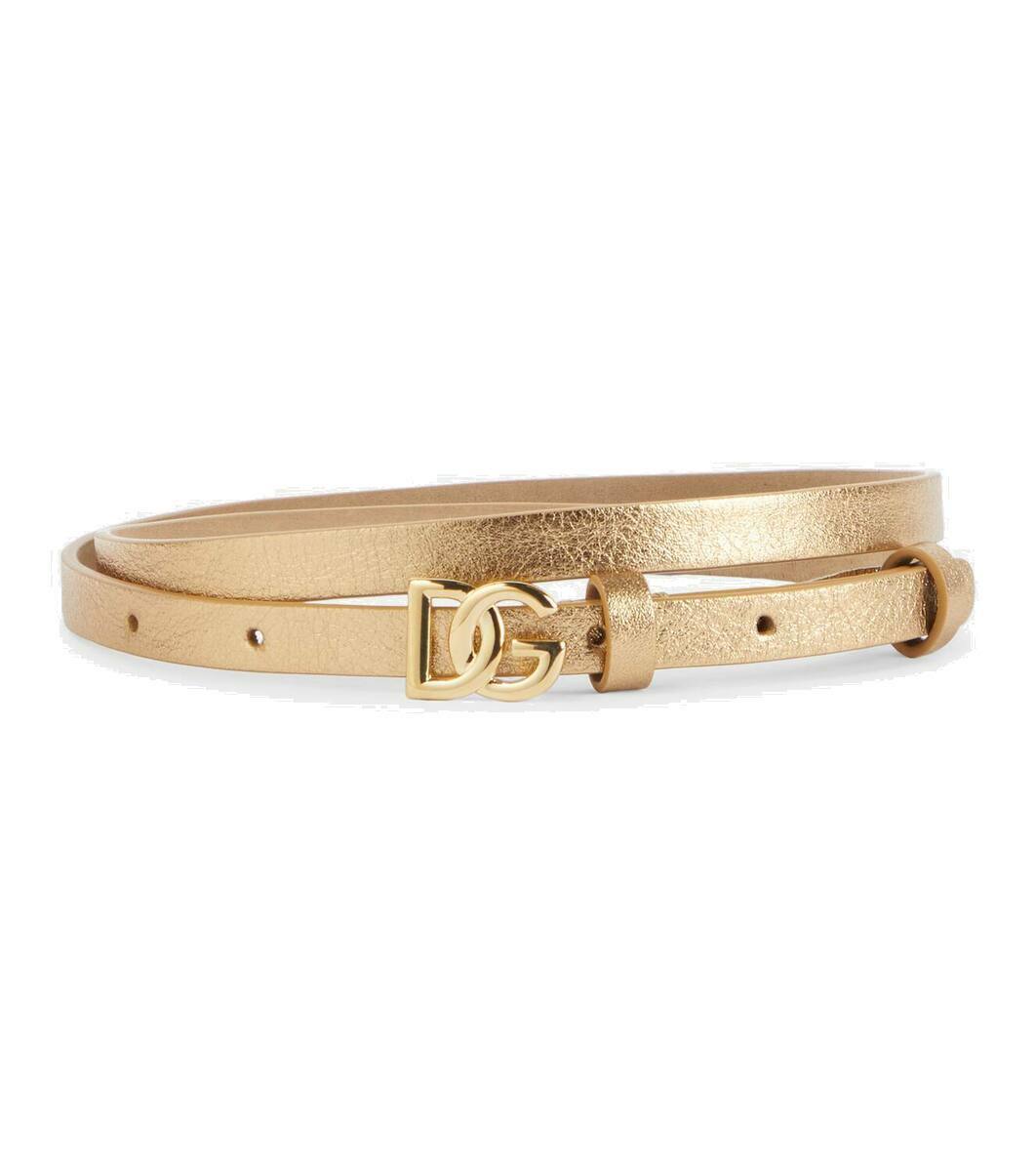 Dolce & Gabbana Women Belt With Red Dg