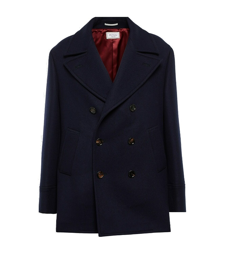 Photo: Brunello Cucinelli Wool and cashmere overcoat