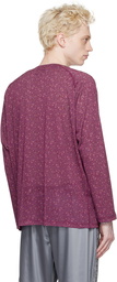 NEEDLES Purple Floral Cardigan