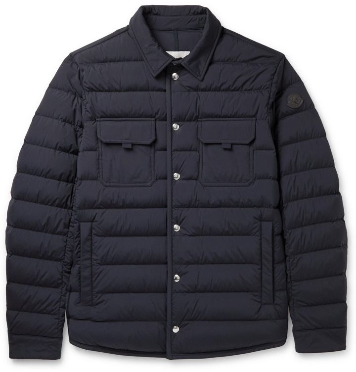 Photo: Moncler - Zumstein Quilted Shell Down Jacket - Blue