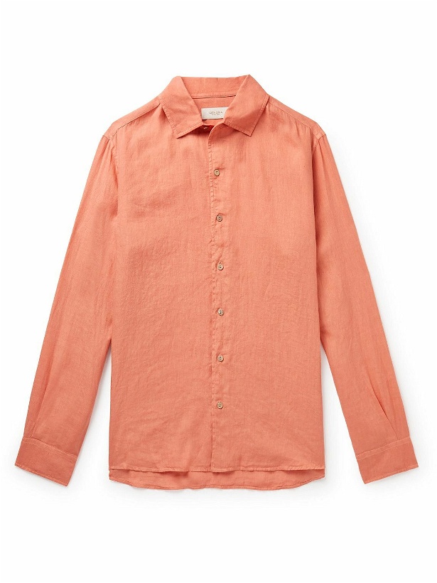 Photo: Agnona - Linen Shirt - Orange