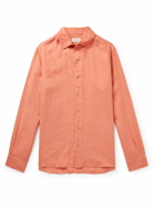 Agnona - Linen Shirt - Orange