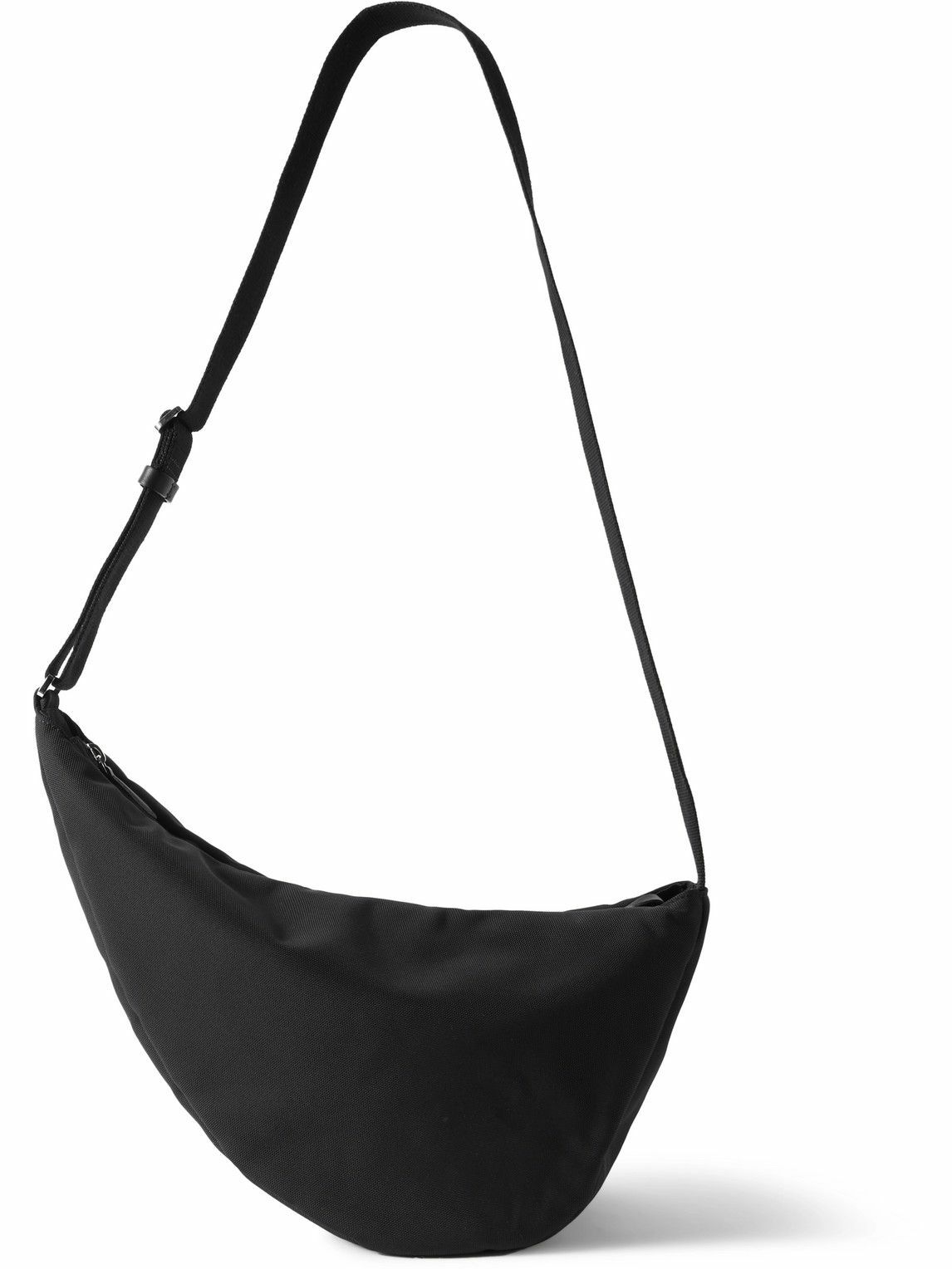 The Row - Slouchy Banana Two Leather-Trimmed Canvas Belt Bag