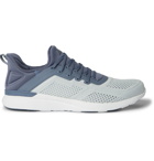 APL Athletic Propulsion Labs - Tracer TechLoom and Neoprene Running Sneakers - Blue