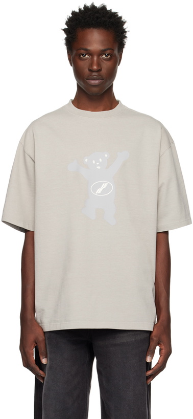 Photo: We11done Gray Teddy T-Shirt