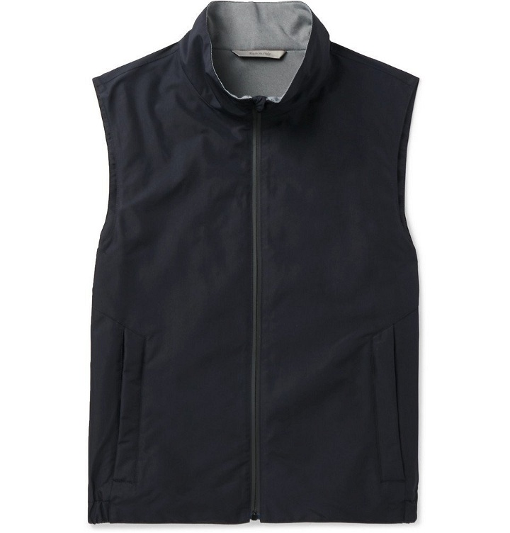 Photo: Canali - Slim-Fit Shell Gilet - Navy