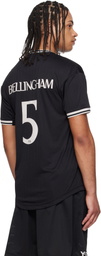 Y-3 Black Jude Bellingham Soccer Short Sleeve Jersey
